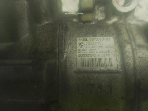 4471805592 COMPRESOR AA BMW 6 Descapotable (E64)|Desguaces La Cabaña