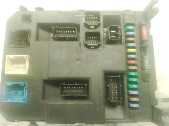 9666952280 CAJA FUSIBLES INTERIOR (BSI) CITROEN C3 II|Desguaces La Cabaña