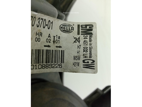 24451032 FARO IZQUIERDO OPEL ASTRA H (A04)|Desguaces La Cabaña