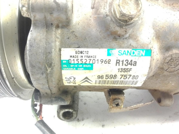 9659875780 COMPRESOR AA CITROEN BERLINGO Furgón (B9) |Desguaces La Cabaña