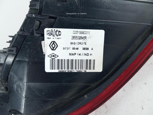 265509846R PILOTO TRA DER EXT RENAULT CLIO IV (BH_) |Desguaces La Cabaña