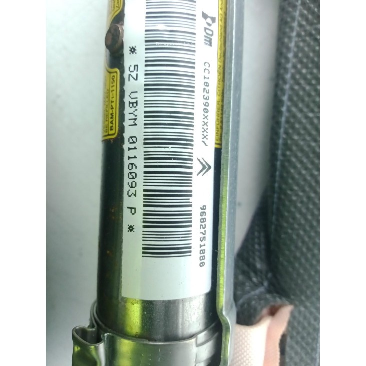 9682751880 AIRBAG CORTINA IZQ CITROEN C5 III Break (TD_) |Desguaces La Cabaña