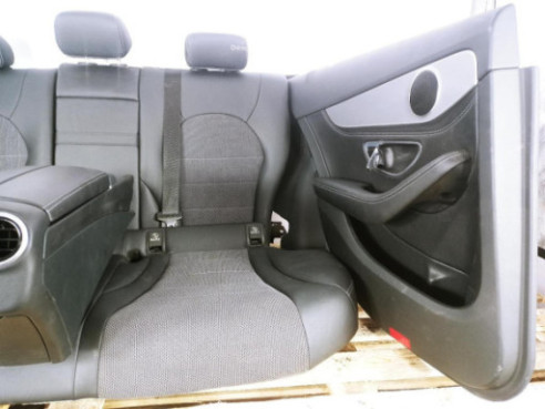 CONJUNTO ASIENTOS + TAPIZADOS MERCEDES BENZ CLASE C (W205)|Desguaces La Cabaña