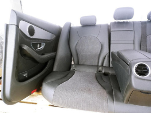 CONJUNTO ASIENTOS + TAPIZADOS MERCEDES BENZ CLASE C (W205)|Desguaces La Cabaña