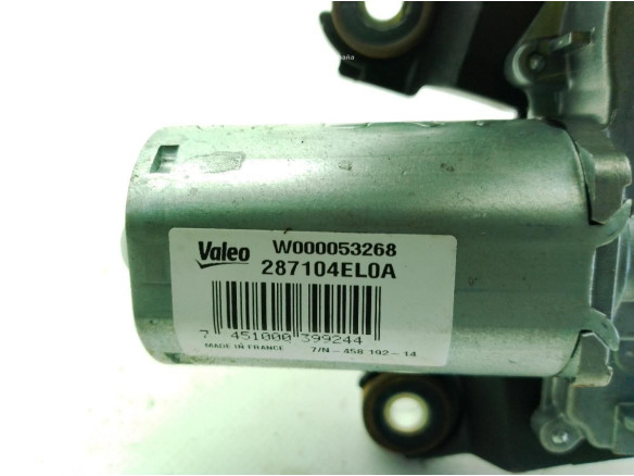 287104EL0A MOTOR LIMPIAPARABRISAS TRA NISSAN QASHQAI II Todo terreno, cerrada (J11, J11_)|Desguaces La Cabaña