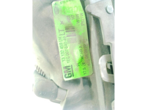 13132459LH FARO IZQUIERDO OPEL ASTRA G Ranchera familiar (T98)|Desguaces La Cabaña