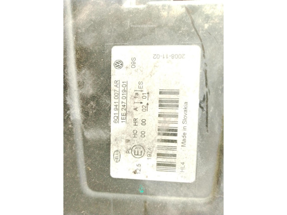 6Q1941007AR FARO IZQUIERDO VW POLO (9N_)|Desguaces La Cabaña