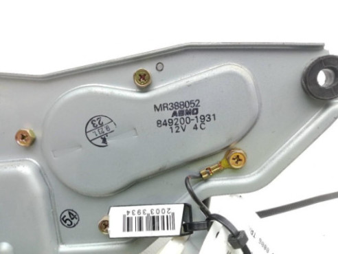 MR388052 8492001931 MOTOR LIMPIAPARABRISAS TRA MITSUBISHI MONTERO III Canvas Top (V6_W, V7_W)|Desguaces La Cabaña