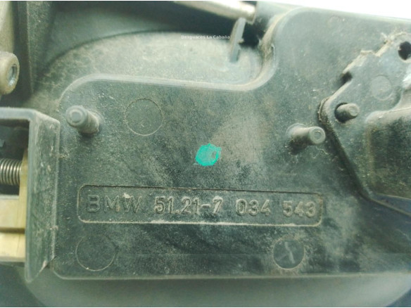 51216961443 7034543 MANILLA PUERTA LAT TRA IZQ EXT BMW 5 (E60)|Desguaces La Cabaña