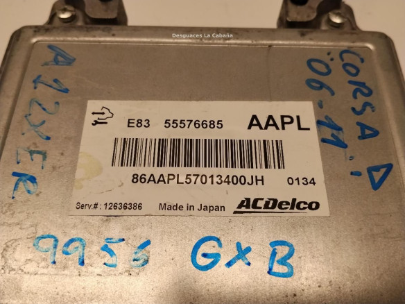 55576685 AAPL CENTRALITA MOTOR OPEL CORSA D (S07)|Desguaces La Cabaña
