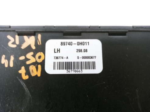 897400H011 736774A CENTRALITA MOTOR PEUGEOT 107|Desguaces La Cabaña