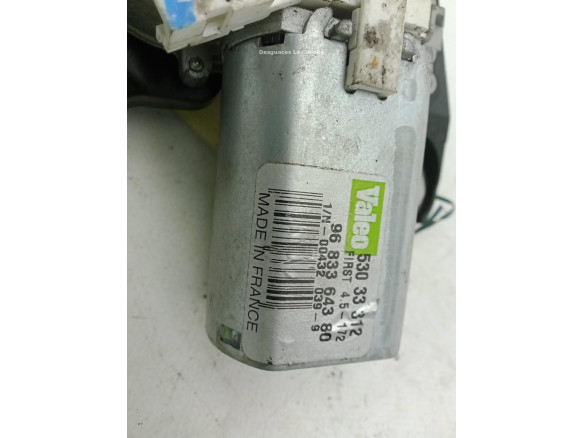 MOTOR LIMPIAPARABRISAS TRA CITROEN BERLINGO (B9)|Desguaces La Cabaña