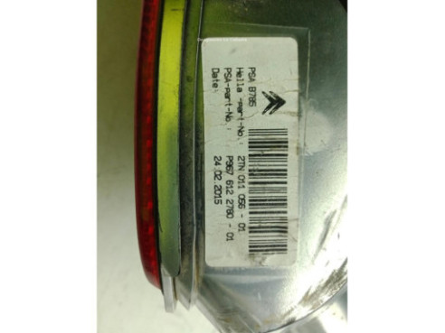 NIEBLA TRA CENTRAL CITROEN C4 Picasso II|Desguaces La Cabaña