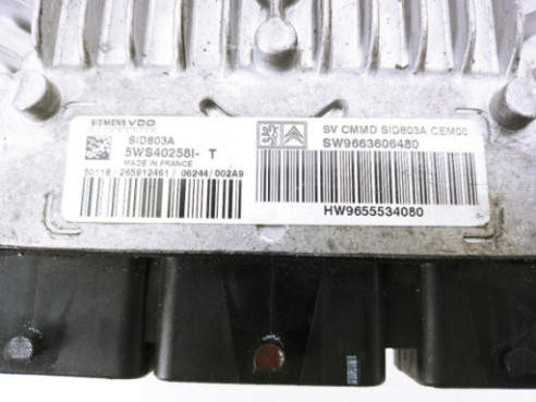 9663606480 5WS40258I CENTRALITA MOTOR CITROEN C5 I (DC_)|Desguaces La Cabaña