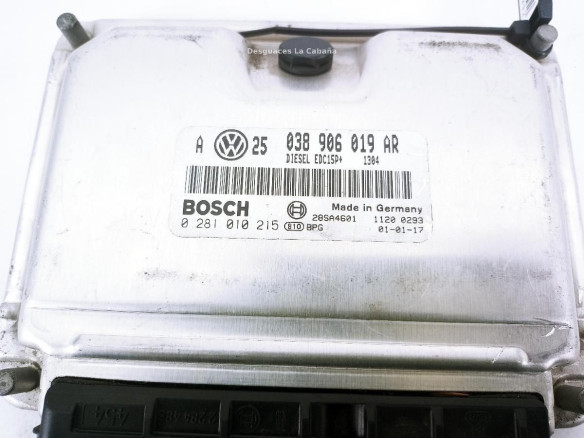 038906019AR CENTRALITA MOTOR VW GOLF IV (1J1)|Desguaces La Cabaña