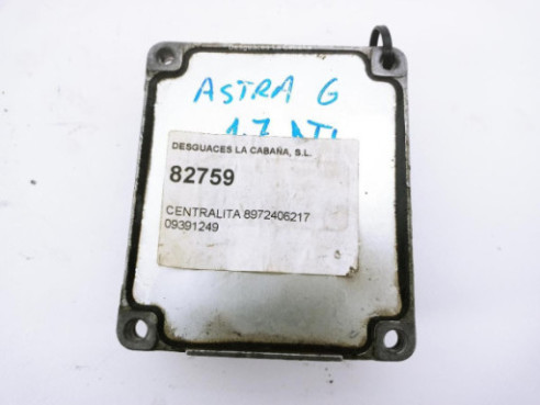 09391249 8972406217 CENTRALITA MOTOR OPEL ASTRA G Fastback (T98)|Desguaces La Cabaña