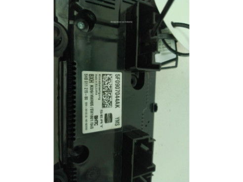 5F0907044AK MANDO CLIMA SEAT ATECA (KH7)|Desguaces La Cabaña