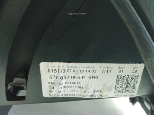 576857095E GUANTERA INFERIOR DER SEAT ATECA (KH7)|Desguaces La Cabaña