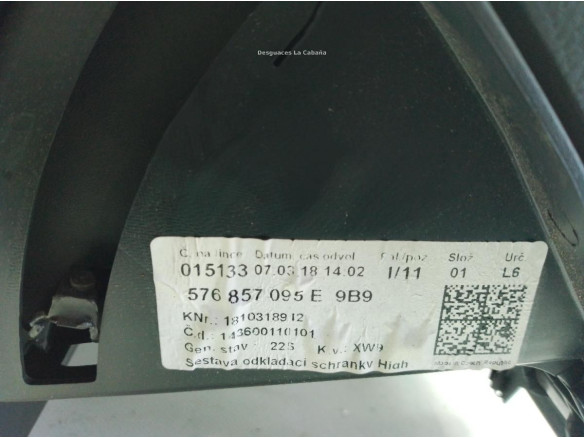 576857095E GUANTERA INFERIOR DER SEAT ATECA (KH7)|Desguaces La Cabaña