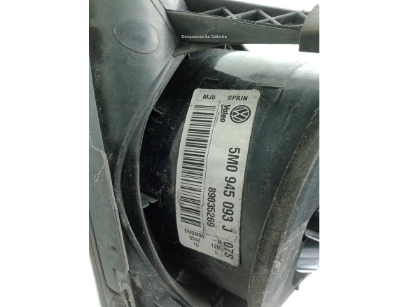 5M0945093J PILOTO TRA IZQ INT VW GOLF PLUS (5M1, 521)|Desguaces La Cabaña