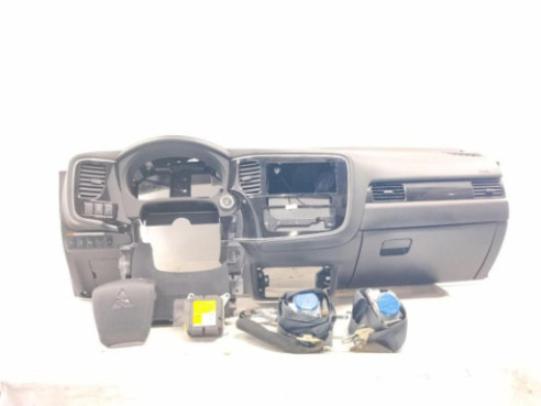  TG14A02001 KIT AIRBAGS + SALPICADERO + CINTURONES O ANCLAJE + CENTRALIT MITSUBISHI OUTLANDER III (GG_W, GF_W, ZJ)|Desguaces La Cabaña