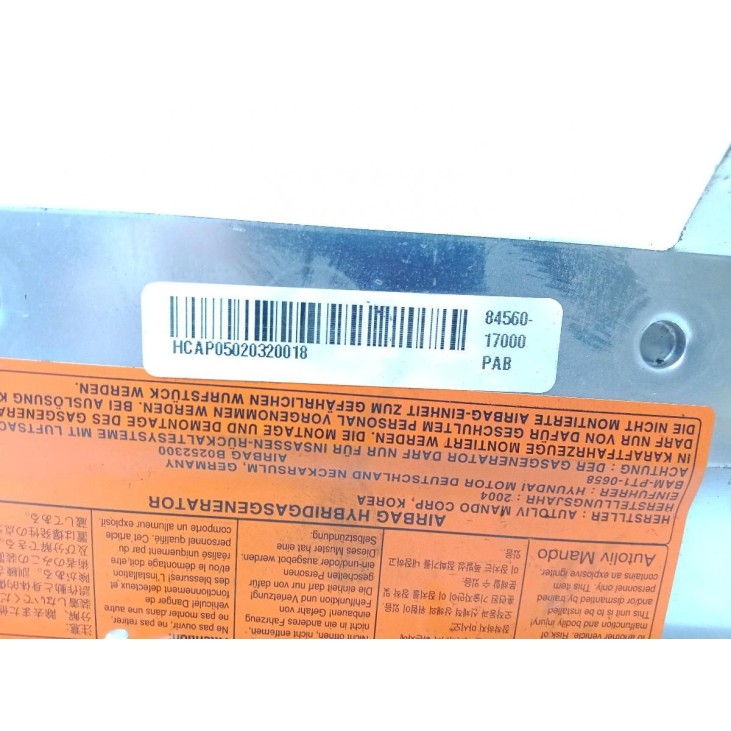 8456017000 AIRBAG DER HYUNDAI MATRIX (FC) |Desguaces La Cabaña