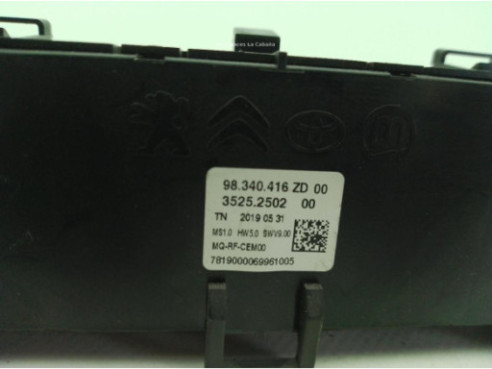 98340416ZD MANDO CLIMA PEUGEOT PARTNER Furgón (K9)|Desguaces La Cabaña
