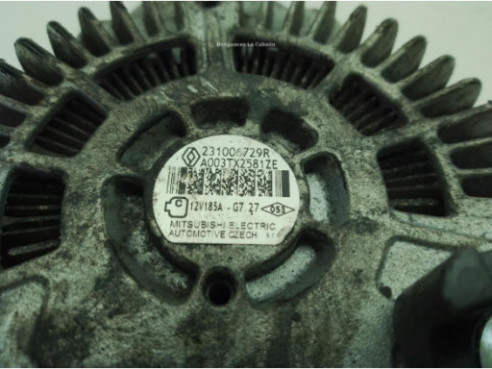 231006729R ALTERNADOR RENAULT TRAFIC III Furgón (FG_)|Desguaces La Cabaña