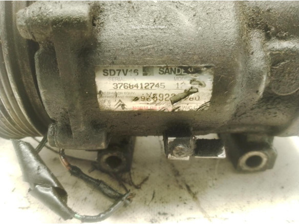 9HW COMPRESOR AA PEUGEOT PARTNER ORIGIN Furgón (5)|Desguaces La Cabaña