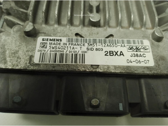 3M5112A650AA, CENTRALITA MOTOR FORD FOCUS C-MAX|Desguaces La Cabaña