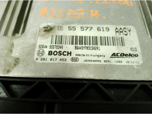 0281017453 CENTRALITA MOTOR OPEL INSIGNIA A (G09)|Desguaces La Cabaña