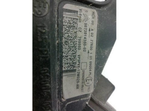 1606930080 FARO DERECHO CITROEN C3 II|Desguaces La Cabaña