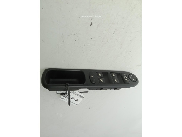 6554KT MANDO ELEVALUNAS PUERTA LAT DEL IZQ PEUGEOT 307 (3A/C)|Desguaces La Cabaña
