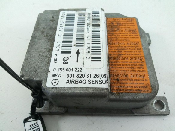 0018203126 CENTRALITA AIRBAG MERCEDES BENZ CLASE A (W168) |Desguaces La Cabaña