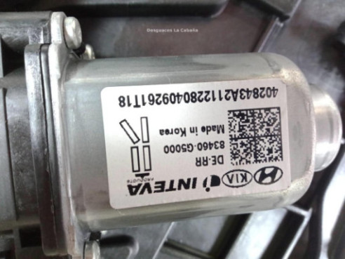 83460G5000 ELEVALUNAS PUERTA LAT TRA DER KIA NIRO |Desguaces La Cabaña