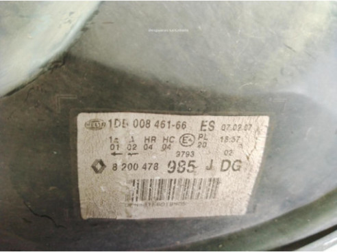 7701057658 8200478985 FARO DERECHO RENAULT CLIO II (BB_, CB_)|Desguaces La Cabaña