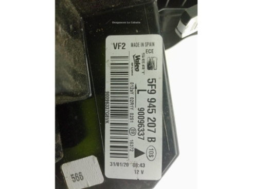  5F9945807B PILOTO TRA IZQ EXT SEAT LEON (5F1)|Desguaces La Cabaña