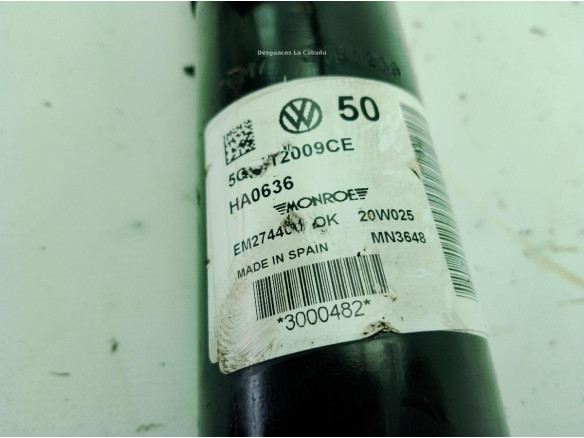 5Q0513045CA AMORTIGUADOR TRA DER SEAT LEON (5F1)|Desguaces La Cabaña