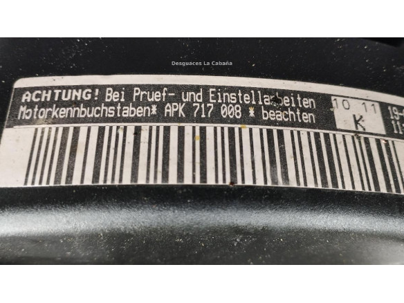 APK MOTOR VW GOLF IV (1J1)|Desguaces La Cabaña