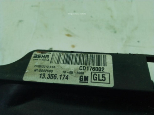 13356174 ELECTROVENTILADOR OPEL ADAM (M13)|Desguaces La Cabaña