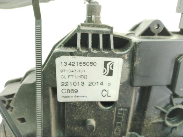 1633561480 1342155080 CERRADURA PUERTA LAT DEL IZQ PEUGEOT BOXER Furgón|Desguaces La Cabaña