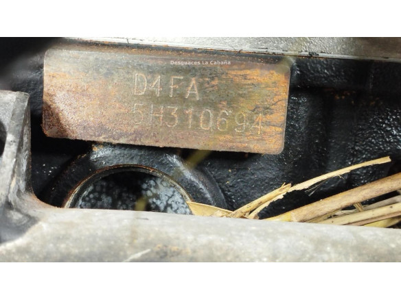 D4FA MOTOR HYUNDAI ACCENT II (LC)|Desguaces La Cabaña