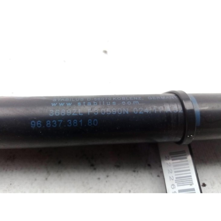 9683738180 AMORTIGUADOR PORTON / TAPA MALETA PEUGEOT 5008 |Desguaces La Cabaña