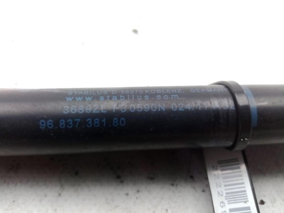 9683738180 AMORTIGUADOR PORTON / TAPA MALETA PEUGEOT 5008 |Desguaces La Cabaña