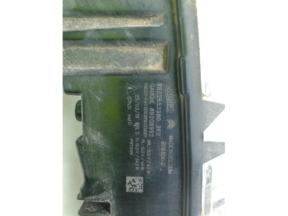 9822653980 PILOTO LUZ DIURNA IZQ CITROEN GRAND C4 SPACETOURER|Desguaces La Cabaña