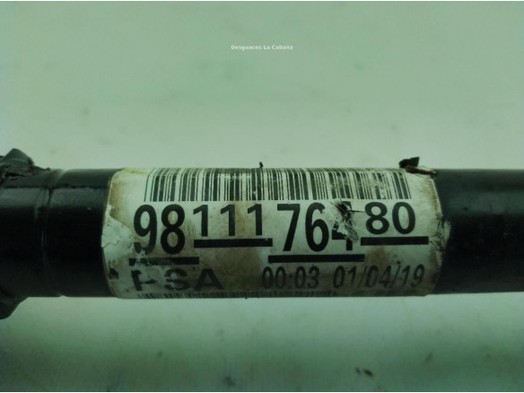 9811176480 PALIER DEL DER CITROEN GRAND C4 SPACETOURER|Desguaces La Cabaña