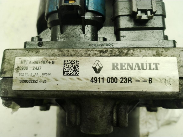 491100023R BOMBA DIRECCION RENAULT LAGUNA III (BT0/1)|Desguaces La Cabaña
