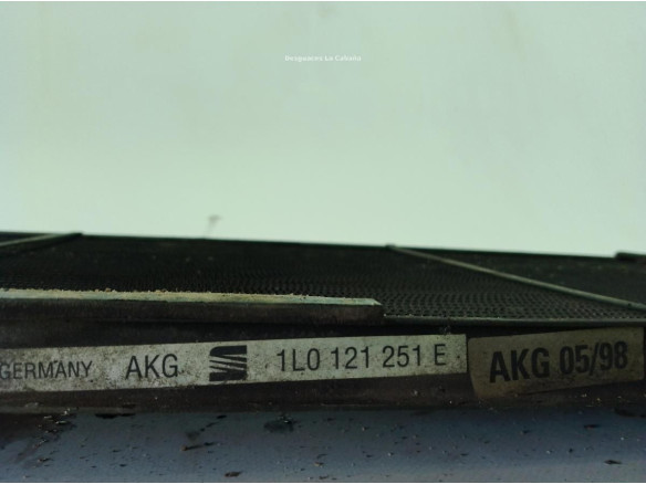 1L0121251E RADIADOR AGUA SEAT TOLEDO I (1L)|Desguaces La Cabaña