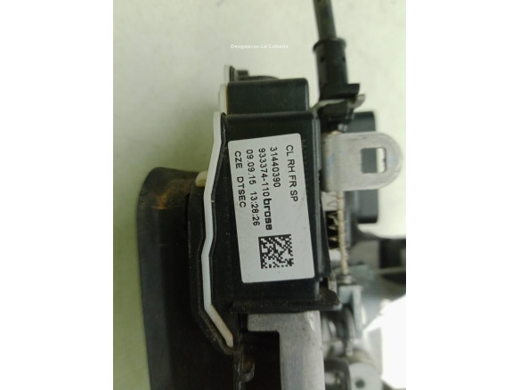  31440390 CERRADURA PUERTA LAT DEL DER VOLVO V40 Fastback (525, 526)|Desguaces La Cabaña