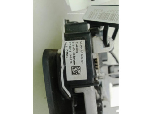  31440398 CERRADURA PUERTA LAT TRA DER VOLVO V40 Fastback (525, 526)|Desguaces La Cabaña